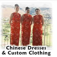 Chinese Dresses and Custom Clothing